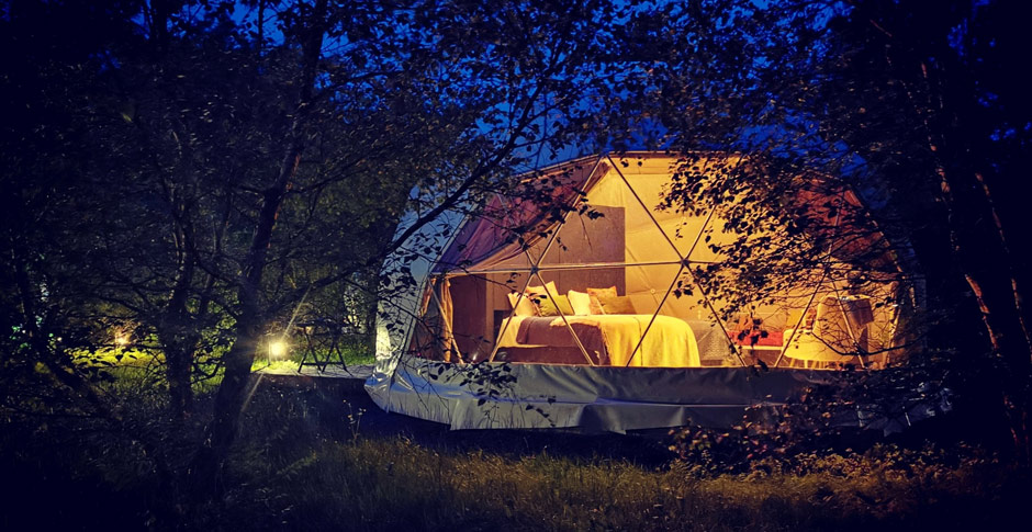 What is a Glamping Dome?