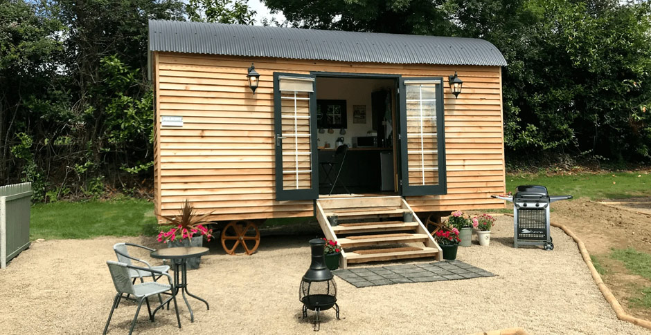 What is a Glamping Shepherds Hut?